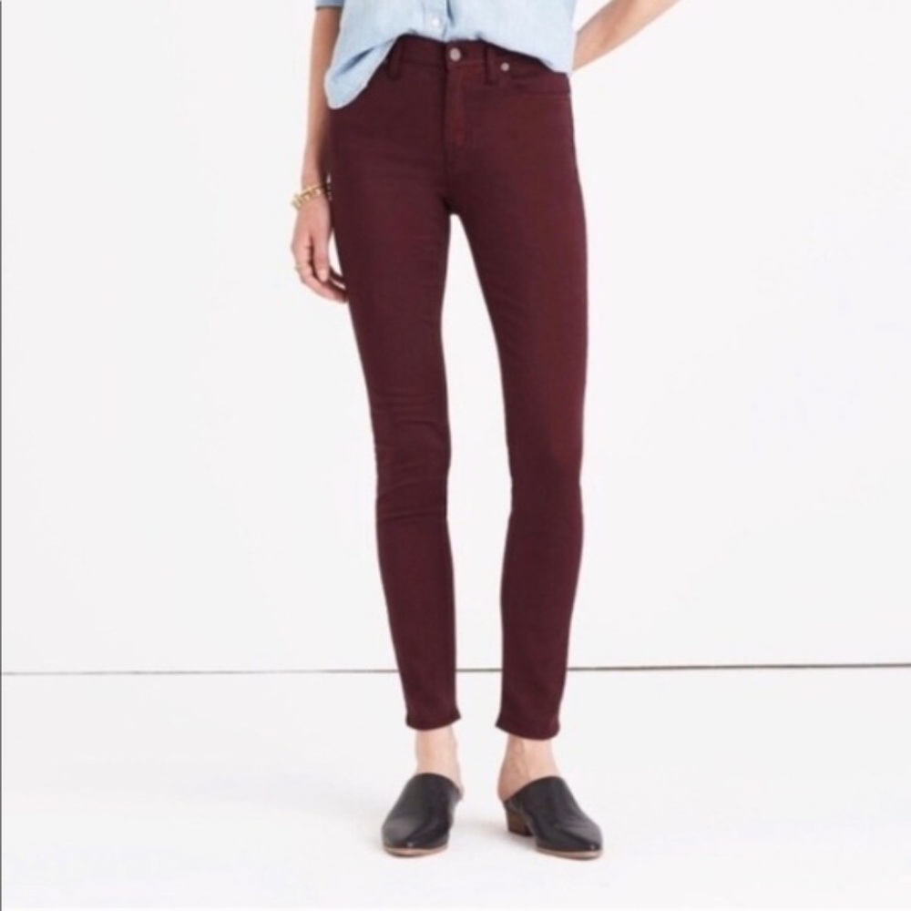 Madewell 9" High Rise Skinny Skinny